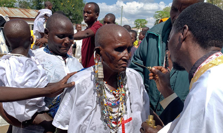 Βαπτίσεις στη φυλή των Μασάι