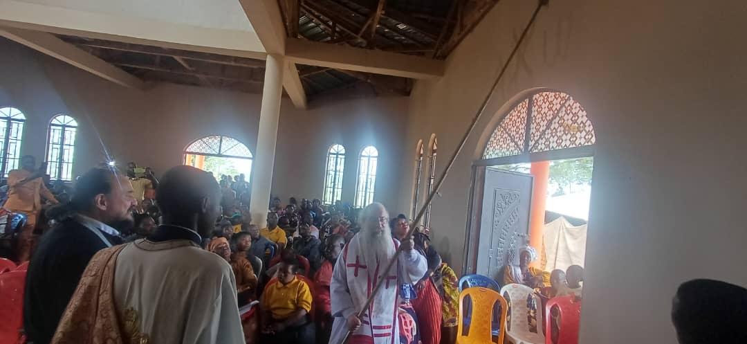 Ο π. Λάζαρος με τον μοναχό Νικόλαο Γρηγοριάτη