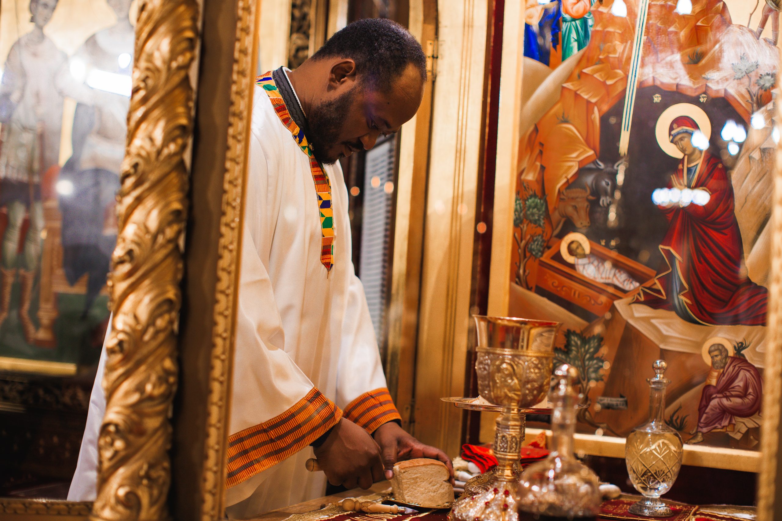 Ο π. Λάζαρος με τον μοναχό Νικόλαο Γρηγοριάτη