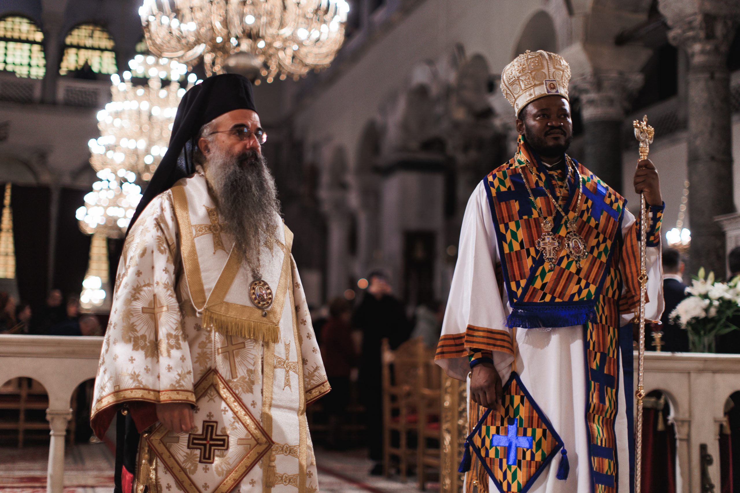 Ο π. Λάζαρος με τον μοναχό Νικόλαο Γρηγοριάτη