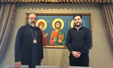 Επίσκεψη του Σεβ. Μητροπολίτου Καμερούν κ. Γρηγορίου