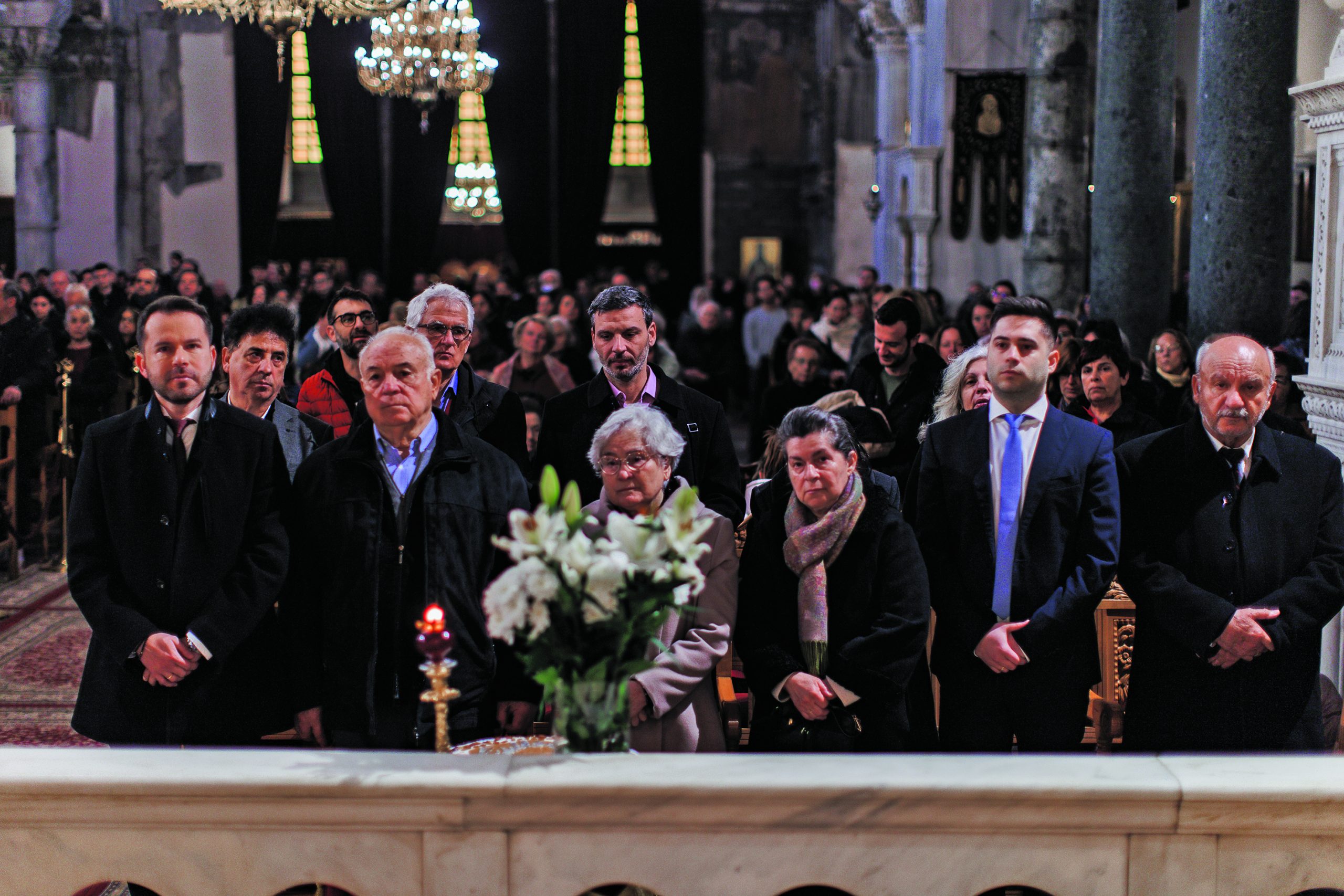 Ο π. Λάζαρος με τον μοναχό Νικόλαο Γρηγοριάτη