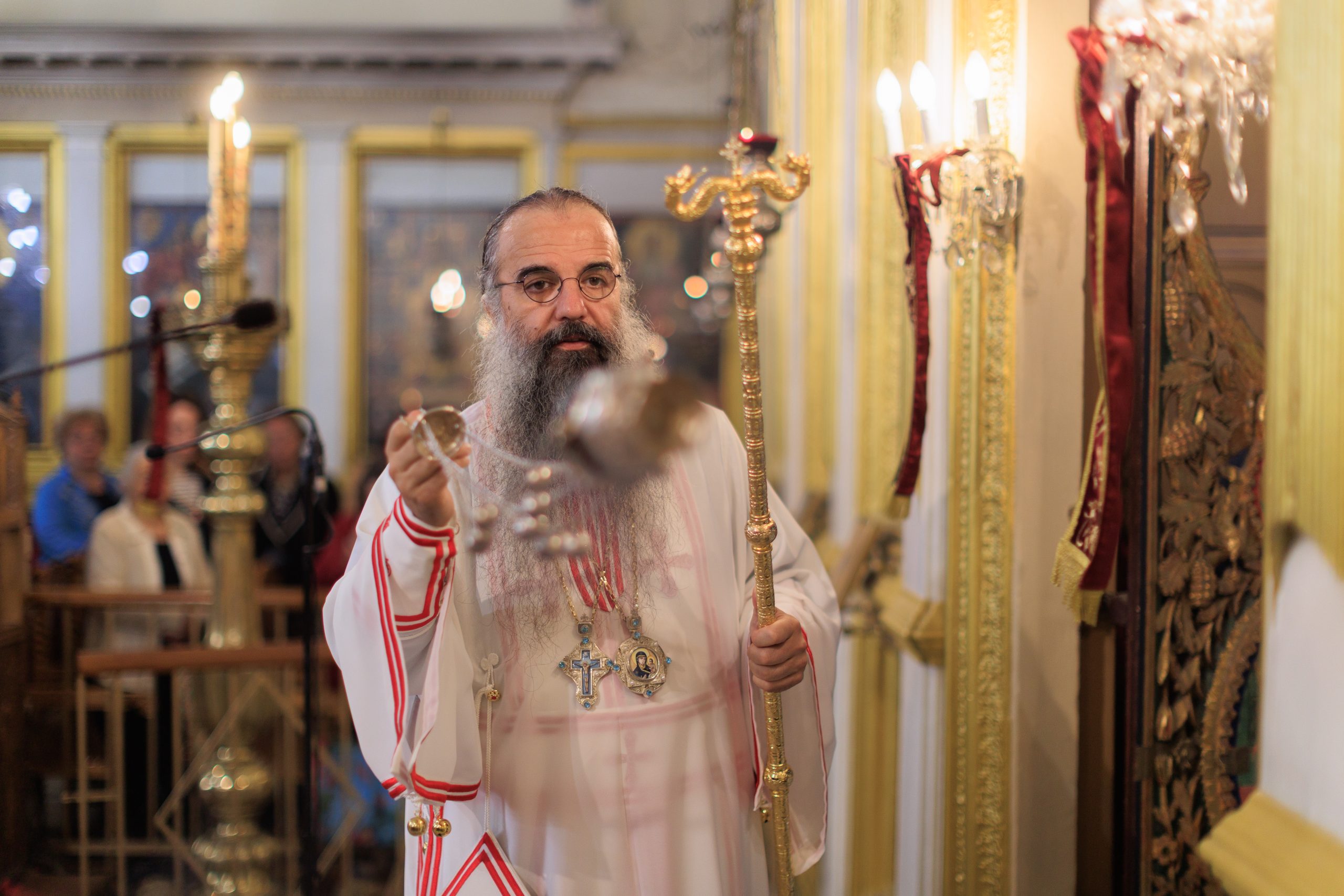 Ο π. Λάζαρος με τον μοναχό Νικόλαο Γρηγοριάτη
