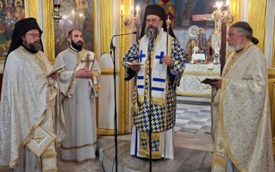 Αρχιερατική Θεία Λειτουργία και Ιερό Μνημόσυνο του μακαριστού Γεωργίου Ασλανίδη στον Άγιο Μηνά